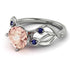 Morganite Blossom 14K Golden Nature Inspired Engagement Ring - Haley No. 915 image 1