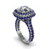Diamond Pave Double Halo Engagement Ring - Eve No. 63 image 2