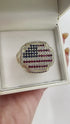 American Flag Men Signet Ring - Carl No. 4