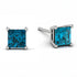 Princess Cut Stud Earrings - Kenia No. 503 image 2