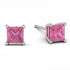 Princess Cut Stud Earrings - Kenia No. 803 image 2