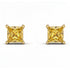 Princess Cut Stud Earrings - Kenia No. 1001 image 1