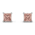 Princess Cut Stud Earrings - Kenia No. 903 image 1