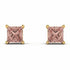 Princess Cut Stud Earrings - Kenia No. 901 image 1