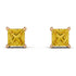 Princess Cut Stud Earrings - Kenia No. 602 image 1