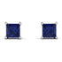 Princess Cut Stud Earrings - Kenia No. 15 image 1