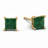 Princess Cut Stud Earrings - Kenia No. 4 image 2
