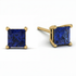 Princess Cut Stud Earrings - Kenia No. 13 image 2