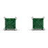 Princess Cut Stud Earrings - Kenia No. 6 image 1