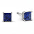 Princess Cut Stud Earrings - Kenia No. 15 image 2