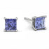 Princess Cut Stud Earrings - Kenia No. 203 image 2