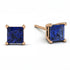 Princess Cut Stud Earrings - Kenia No. 14 image 2