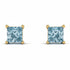 Princess Cut Stud Earrings - Kenia No. 401 image 1