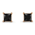 Princess Cut Stud Earrings - Kenia No. 8 image 1