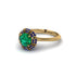 Sapphire Crown Halo Engagement Ring - Annie No. 64 image 3