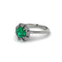 Diamond Crown Halo Engagement Ring - Annie No. 6 image 3