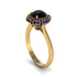 Sapphire Crown Halo Engagement Ring - Annie No. 67 image 2