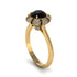 Diamond Crown Halo Engagement Ring - Annie No. 7 image 2