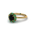 Emerald Crown Halo Engagement Ring - Annie No. 22 image 3