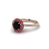 Ruby Crown Halo Engagement Ring - Annie No. 53 image 3