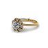 Diamond Crown Halo Engagement Ring - Annie No. 1 image 3