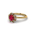 Diamond Crown Halo Engagement Ring - Annie No. 10 image 3