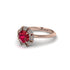 Diamond Crown Halo Engagement Ring - Annie No. 11 image 3