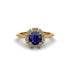 Diamond Crown Halo Engagement Ring - Annie No. 13 image 1