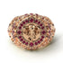 Ruby Bespoke Elephant Men’s Fashion Ring  - Charles No. 11 image 2