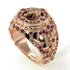 Ruby Bespoke Elephant Men’s Fashion Ring  - Charles No. 11 image 4