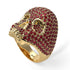 Ruby-Encrusted Skull Men's Fashion Ring - Jules No. 10 image 3