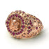 Ruby Owl Gold Men's Fashion Ring - Adrian No. 11 image 1