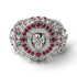 Ruby Puma Gold Men's Fashion Ring - Santiago No. 12 image 2