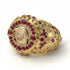 Ruby Raven Gold Men's Fashion Ring - Nolan No. 10 image 1