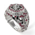 Ruby Shark Gold Men's Fashion Ring - Ryan No. 12 image 3