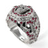 Ruby Wolf Gold Men's Fashion Ring - Eli No. 12 image 3