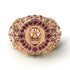 Ruby Wolf Gold Men's Fashion Ring - Eli No. 11 image 2