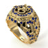 Sapphire Cobra Gold Men's Fashion Ring - Waylon No. 13 image 2