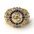 Sapphire Cobra Gold Men's Fashion Ring - Waylon No. 13 image 4
