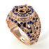 Sapphire Cobra Gold Men's Fashion Ring - Waylon No. 14 image 2