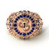 Sapphire Cobra Gold Men's Fashion Ring - Waylon No. 14 image 4