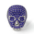 Sapphire-Encrusted Skull Men's Fashion Ring - Jules No. 15 image 1