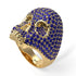 Sapphire-Encrusted Skull Men's Fashion Ring - Jules No. 13 image 2