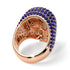 Sapphire-Encrusted Skull Men's Fashion Ring - Jules No. 14 image 4