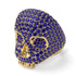 Sapphire-Encrusted Skull Men's Fashion Ring - Jules No. 13 image 3