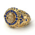 Sapphire Majestic Eagle Men’s Fashion Ring - Caleb No. 13 image 1