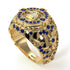 Sapphire Raven Gold Men's Fashion Ring - Nolan No. 13 image 3