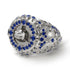 Sapphire Shark Gold Men's Fashion Ring - Ryan No. 15 image 1