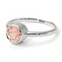 Solitaire Bezel Morganite Ring - Emerson No. 903 image 3