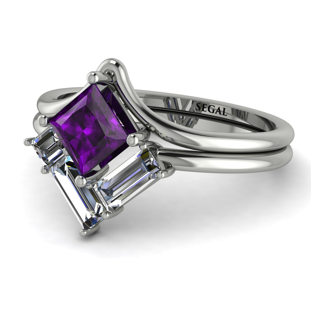 Stacking Princess Amethyst Ring - Elise No. 303